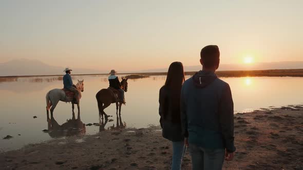 Standing Watching the Sunrise alt