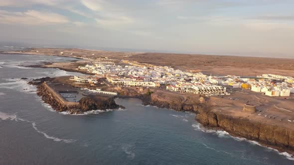 El Cotillo Aerial, Fuerteventura, Spain