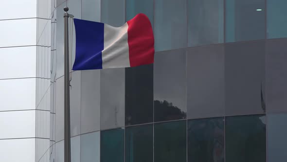 France  Flag Background 4K alt