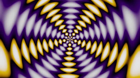 Abstract Yellow and Purple Colored Hypnotic Background alt