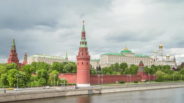 Kremlin, Moscow, Russia. Classic view alt
