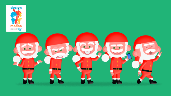 D&M Character Kit Tiny: Santa Claus