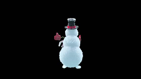 54 Snowman Dancing HD alt