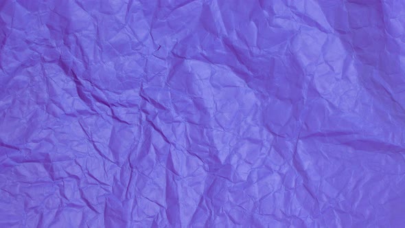 Stop Motion of Crumpled Purple Paper Background