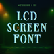 LCD Screen Font | Six - VideoHive Item for Sale