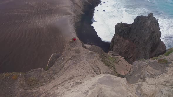 A Magnificent Natural Viewpoint Washed with Blue Ocean Waters alt