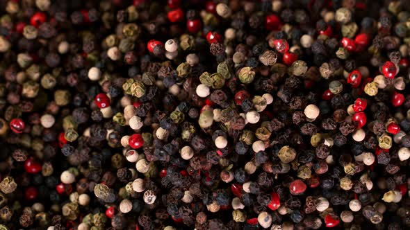 Super Slow Motion Shot of Color Pepper Explosion at 1000Fps alt