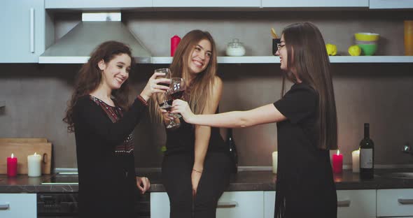 Pretty Three Young Ladies Multi Ethnic at the alt