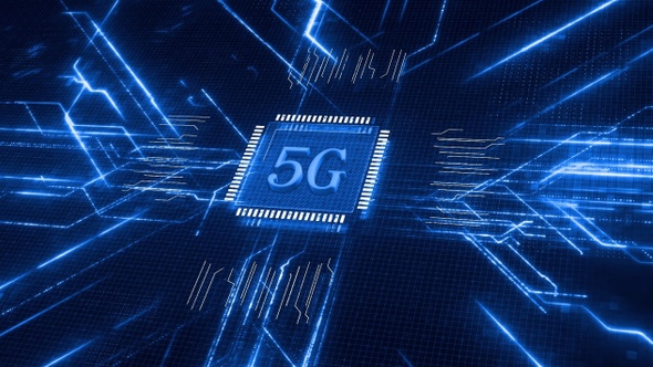 Background Of 5g Artificial Intelligence Big Data Chip Cpu Motherboard Circuit alt