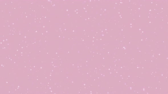 Calm pink glamorous glitter background with sparkling texture. Animation of twinkling lights