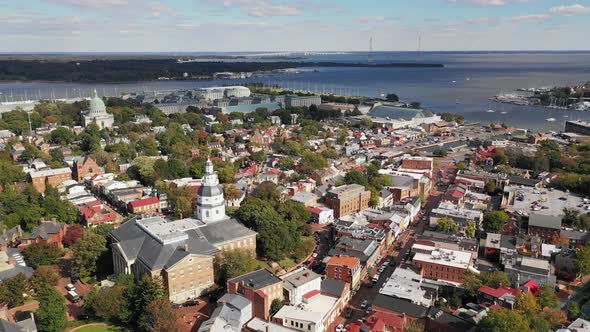 The Sleepy Town of Annapolis A Capital City of Maryland