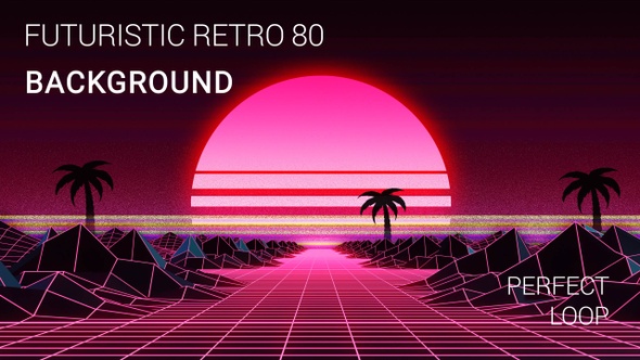Futuristic Retro 80