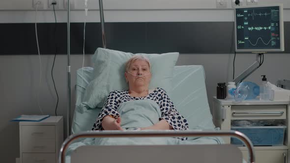 POV of Ill Patient Using Online Video Call for Telehealth Chat alt