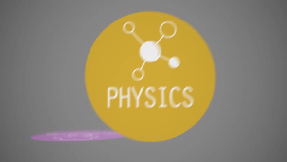 Typography and icon animation presents different areas of human activity. alt