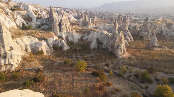 Aerial View Cappadocia Landscape alt