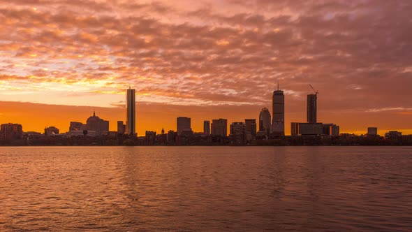 Boston, Massachusetts, USA Skyline on the Charles River alt