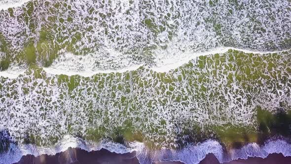 Ocean Waves Aerial 