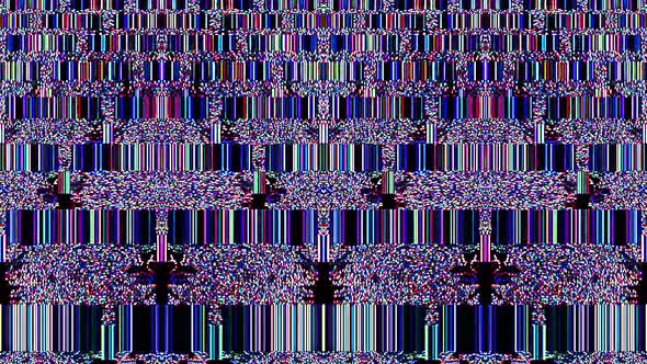 videos that glow, shine brightly that regulate subtle movements with colorful stripes alt