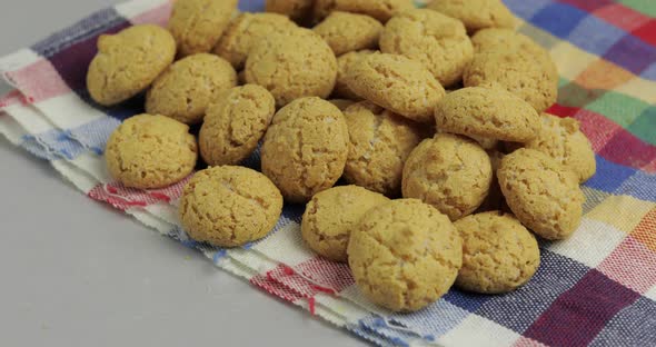 Pepernoten, a Traditional Treat with the Dutch Holiday Sinterklaas. Cookie alt