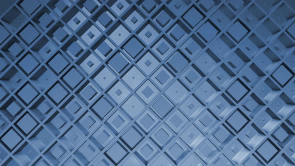 blue business background Boxes Abstract Cubes