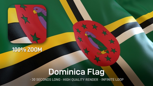 Dominica Flag alt
