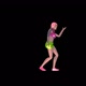 3D Sketch Girl Party Dance - VideoHive Item for Sale
