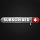 Subscribe Notification Glass Button 4K - VideoHive Item for Sale