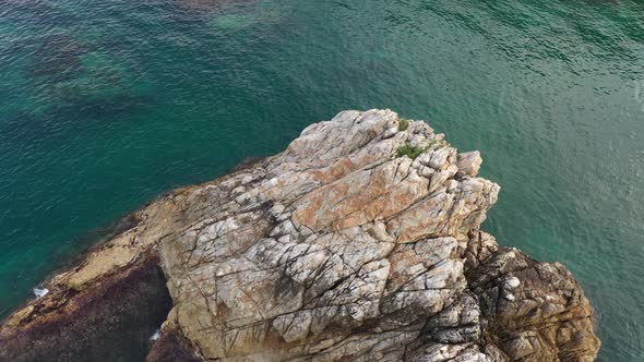 4K Aerial Drone Footage View of East Sea