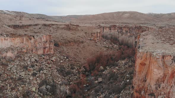 Ihlara Valley in Turkey Known As "Ihlara Vadisi" in Turkish the Valley is Biggest Canyon and Has a alt