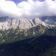 Zugspitze mountains with flowing clouds - VideoHive Item for Sale