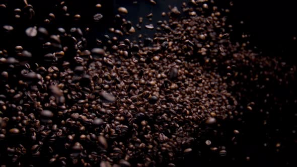 Exploding Aromatic Coffee Grains in Super Slow Motion alt