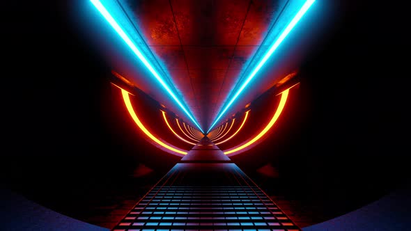 3D animation of retro style game interior alt