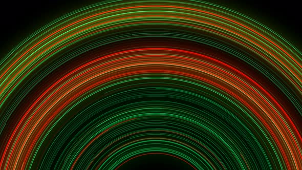 Colorful Glowing Lines