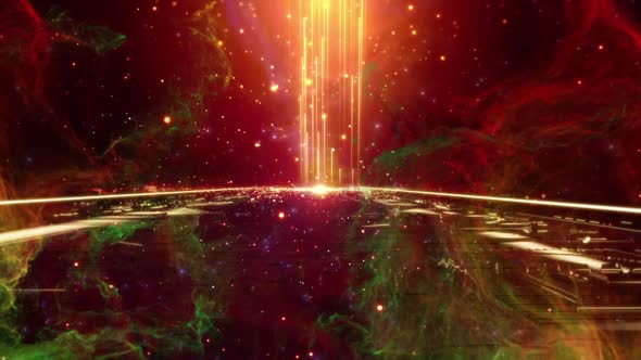 Space Bridge Background Loop alt