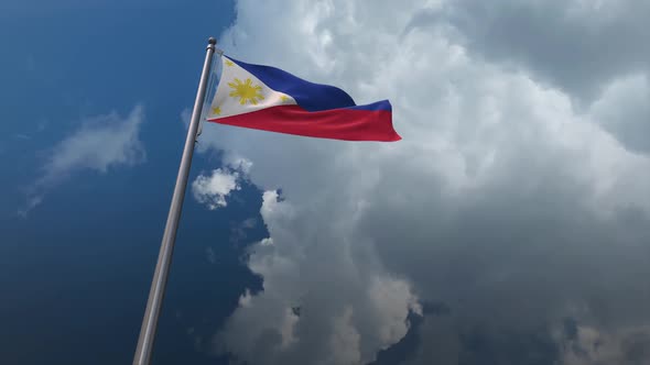 Philippines Flag Waving 2K alt