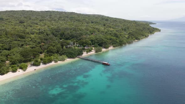 Aerial View of Menjangan Island