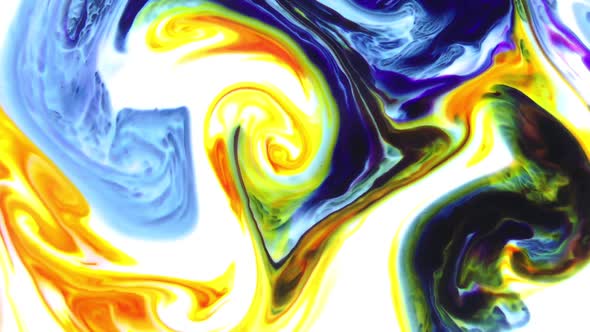 Psychedelic Paint Swirling And Explosion Background alt