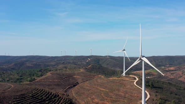 Generating Clean Green Electricity From Wind Turbine Generators in the Portuguese Mountainous Area