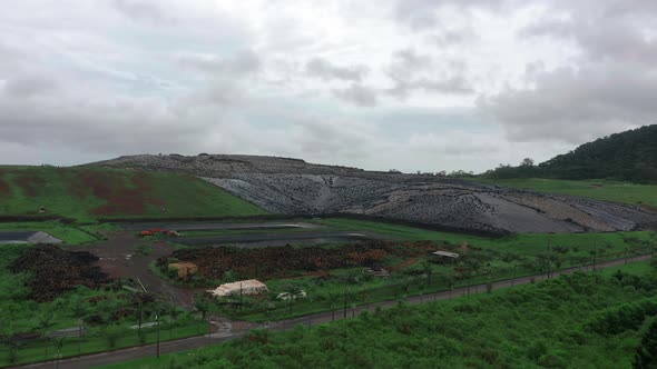 Large Garbage Dump on the Island of Mauritius
