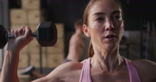 Cross training at a gym alt