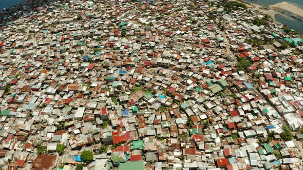 Slums and Poor District of the City of Manila, Stock Footage | VideoHive