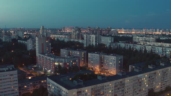 Flying Over The Night City alt