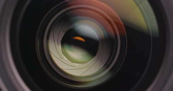 Professional camera lens zoom