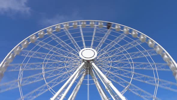 Ferris Wheel In Park