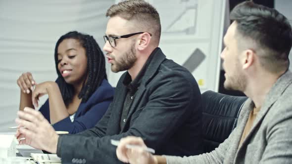 Business Partners Sharing Ideas alt