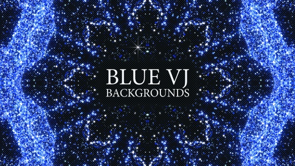 Blue VJ Backgrounds