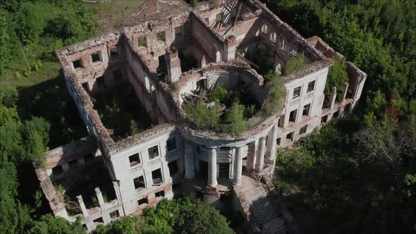 Abandoned Manor. Manor GolitsynThe Perishing Estate of Princes Golitsyn-Prozorovsky alt