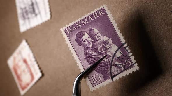 Old Postal Stamp ( VERTICAL VIDEO ) 