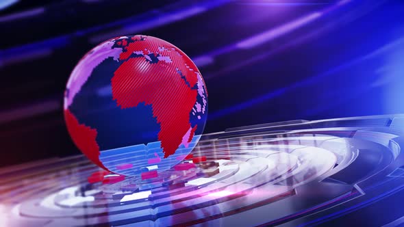  Digital World News Studio Background Loop A14 alt
