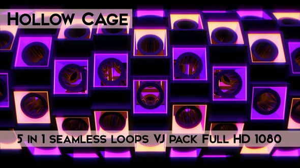 Hollow Cage VJ Loops alt